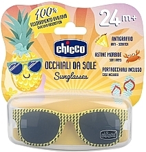 Парфумерія, косметика Окуляри сонцезахисні для дітей, від 2 років, жовті - Chicco Sunglasses 24M+