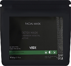 Духи, Парфюмерия, косметика Альгинатная маска с черным углем для лица - Verde Detox Mask