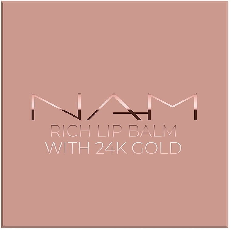 Бальзам для губ - NAM Rich Lip Balm With 24k Gold — фото N3