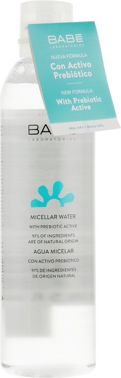 Мицеллярная вода для любого типа кожи, даже очень чувствительной - Babe Laboratorios Micellar Water
