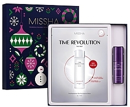 Парфумерія, косметика Набір - Missha Time Revolution Night Repair Firming Care Set Holiday Edition (balm/10g + mask/5pcs)