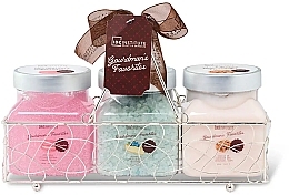 Духи, Парфюмерия, косметика Набор - IDC Institute Gourmands Favorites Set (b/lot/340ml + b/scr/340ml + bath/salt/450g)