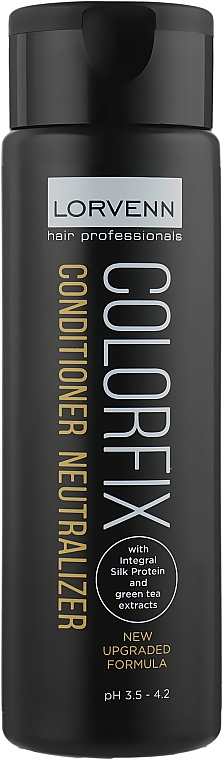 Нейтралізувальний кондиціонер після фарбування волосся - Lorvenn Colorfix