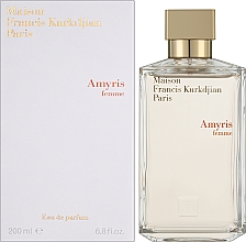 Maison Francis Kurkdjian Amyris Femme - Парфумована вода — фото N6