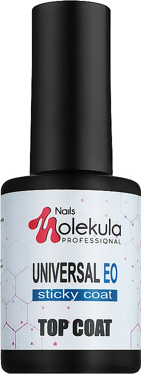 Фінішне покриття, універсальне - Nails Molekula Top Coat Universal Eo — фото N1