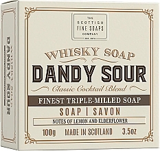 Мило в картонному пакованні - Scottish Fine Soaps Dandy Sour Whisky Soap In a Carton — фото N1