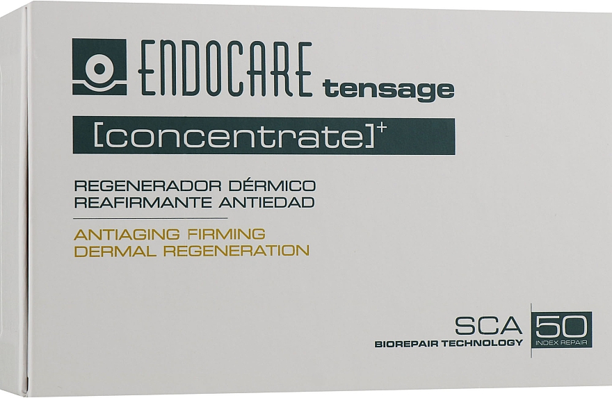 Регенерирующий лифтинговый концентрат для лица (тюбики) - Cantabria Endocare Labs Tensage Concentrate — фото N1