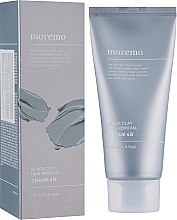 Парфумерія, косметика Крем для депіляції з чорною глиною - Moremo Black Clay Hair Removal Cream B