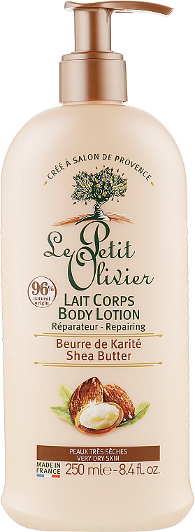 Ультразволожувальний лосьйон для тіла з маслом ши - Le Petit Olivier Body Care with Shea Butter