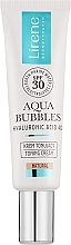 Тонирующий солнцезащитный крем для лица - Lirene Aqua Bubbles Toning Cream SPF 30 — фото N1