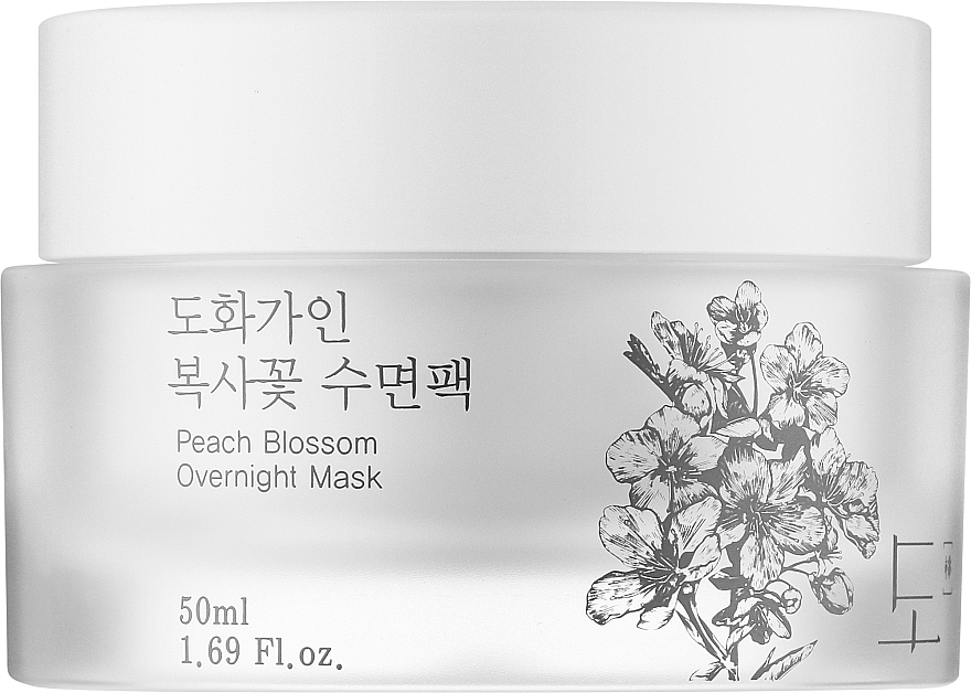 Нічна маска для обличчя "Персиковий цвіт" - House of Dohwa Peach Blossom Overnight Facial Mask — фото N1