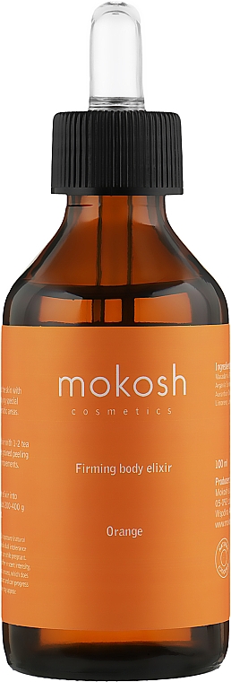 Еліксир для обличчя і тіла  "Апельсин" - Mokosh Cosmetics Firming Face And Body Elixir — фото N2