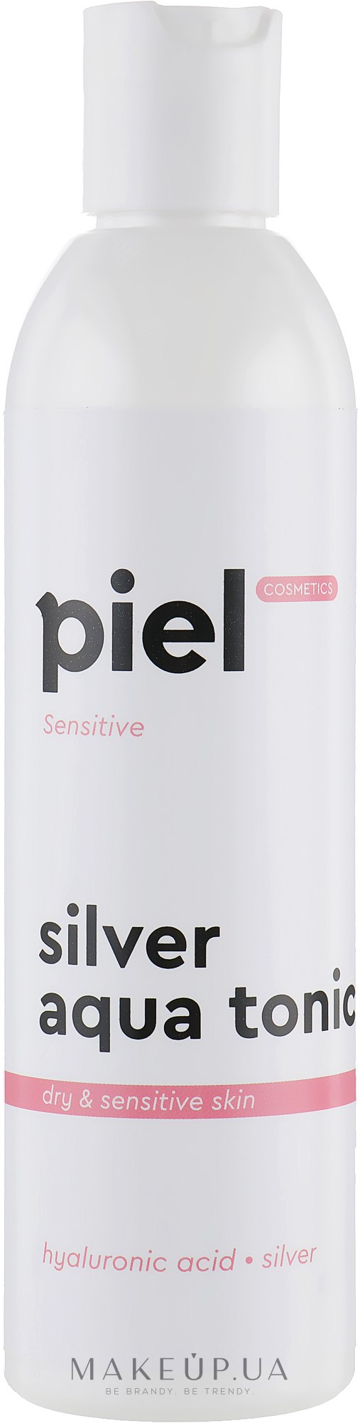 Тонік для сухої/чутливої шкіри - Piel cosmetics Silver Aqua Tonic — фото 250ml