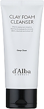 Нежная пенка для глубокого очищения кожи - D'Alba Deep Clean Clay Foam Cleanser — фото N1