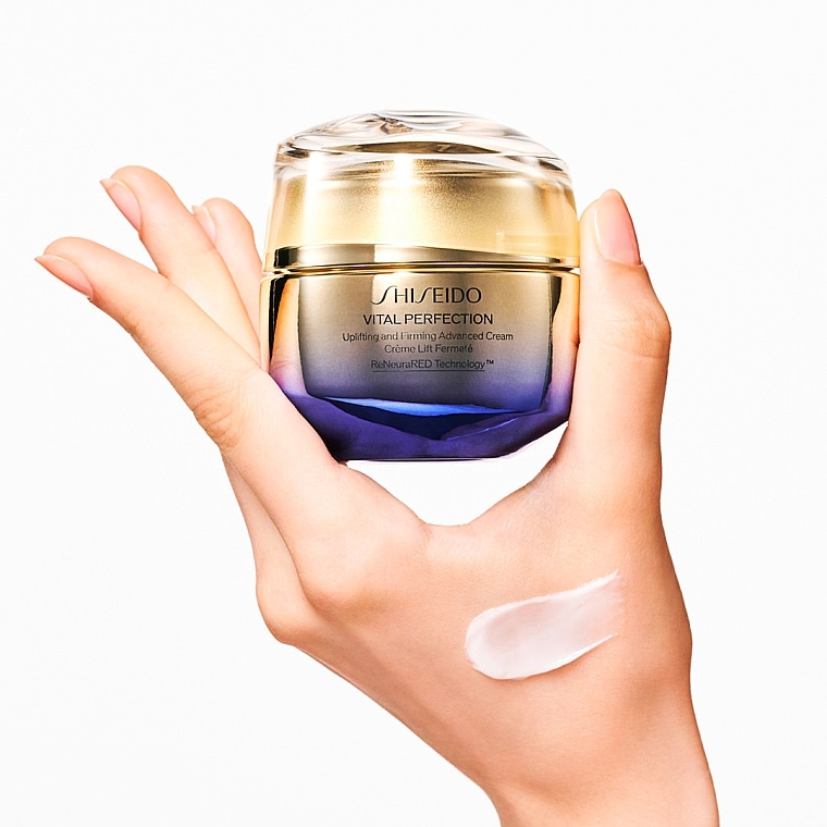 Подтягивающий и укрепляющий крем для лица - Shiseido Vital Perfection Uplifting And Firming Advanced Cream — фото N2