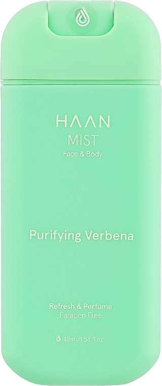 Спрей-мист для лица и тела с витамином D - HAAN Purifying Verbena Face&Body Mist — фото N1