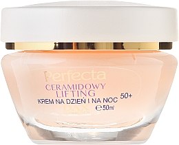 Антивозрастной крем для лица - Perfecta Ceramid Lift 50+ Face Cream — фото N2