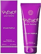 Парфумерія, косметика Versace Pour Femme Dylan Purple Bath & Shower Gel - Гель для душу