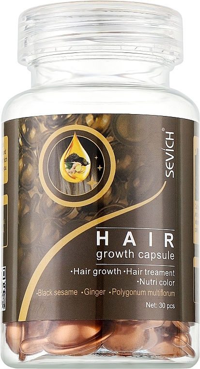 Капсули для волосся "Для росту і відновлення" - Sevich Hair Growth Capsule — фото N1