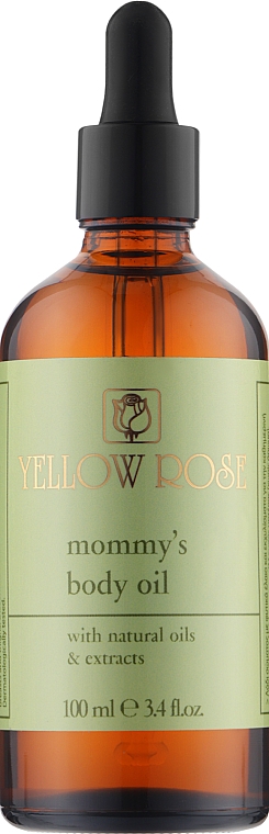 Масло для тела - Yellow Rose Mommy's Body Oil — фото N1