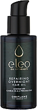 Парфумерія, косметика Нічна відновлювальна олія-еліксир для волосся - Oriflame Eleo Repairing Overnight Hair Oil