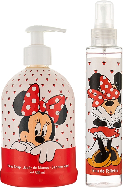 EP Line Disney Minnie Mouse - Набор (edt/150ml + l/soap/500ml) — фото N2