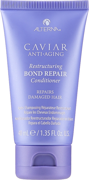 Кондиционер для мгновенного восстановления волос - Alterna Caviar Anti-Aging Restructuring Bond Repair Conditioner — фото N1