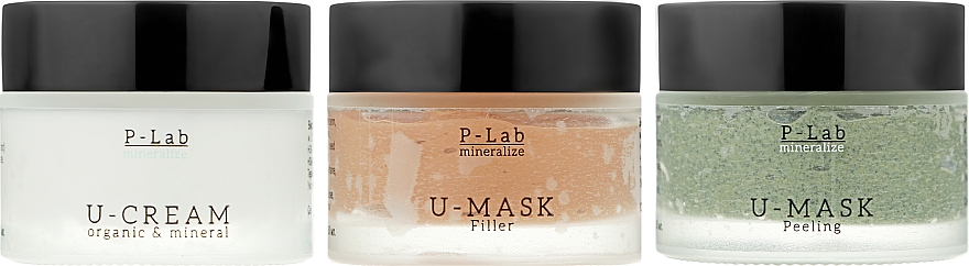 Набір - Pelovit-R P-Lab Mineralize (f/cr/50ml + f/mask/50ml + f/mask/50ml)