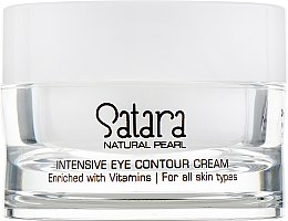 Интенсивный контурный крем для кожи вокруг глаз - Satara Natural Pearl Intensive Eye Countour Cream — фото N2