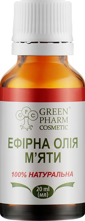 Ефірна олія м'яти - Green Pharm Cosmetic — фото N1
