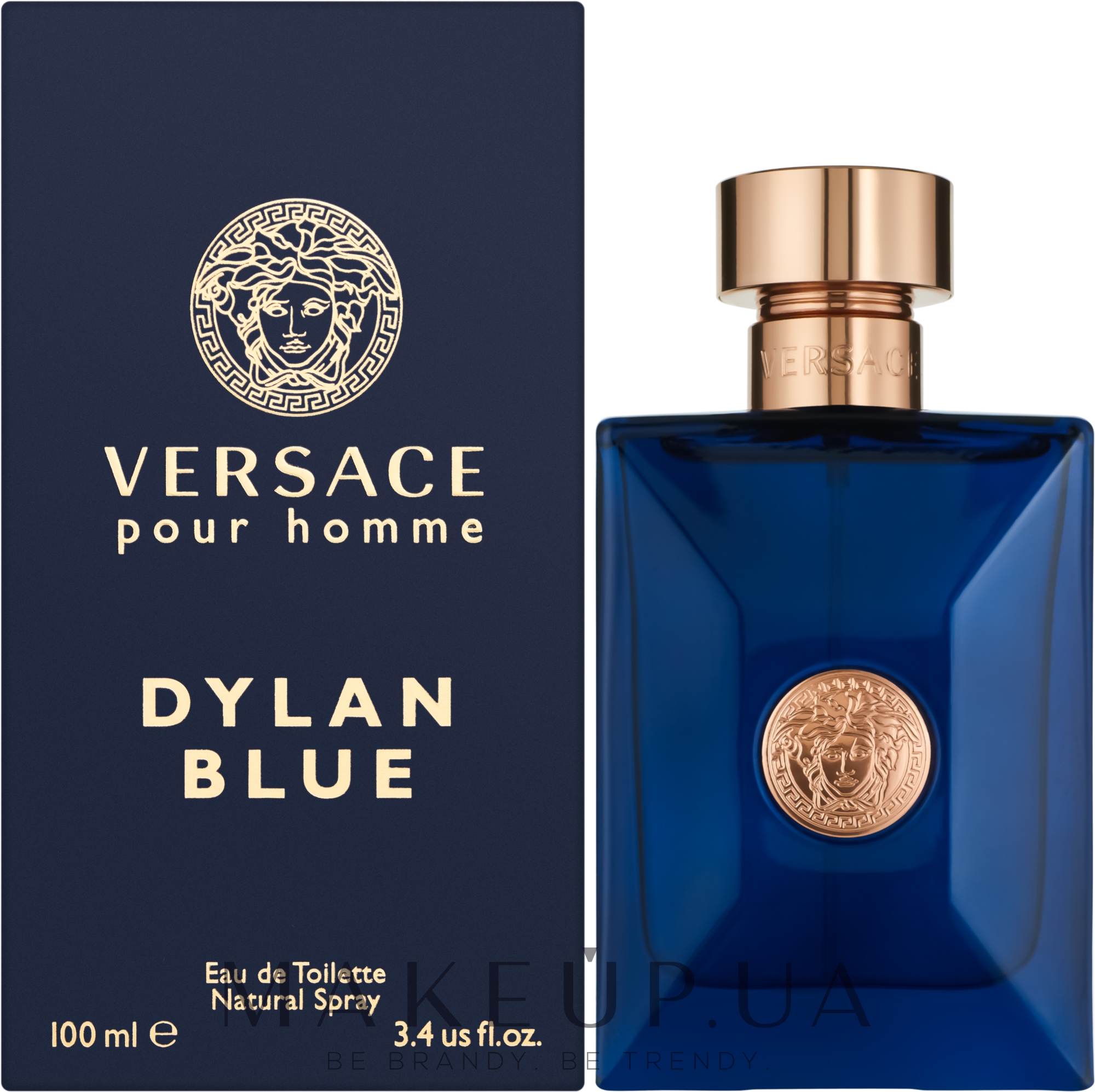 Versace Pour Homme Dylan Blue - Туалетна вода — фото 100ml