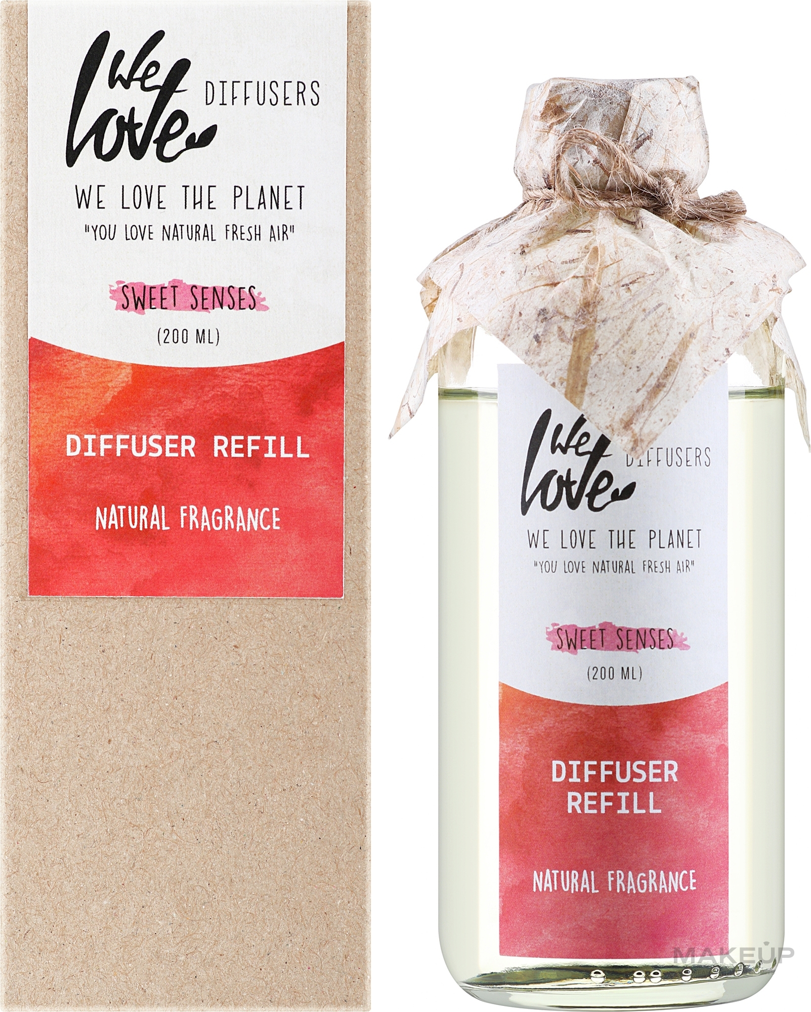 Запасной блок для аромадиффузора - We Love The Planet Sweet Senses Diffuser  — фото 200ml