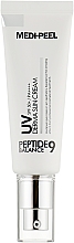 Парфумерія, косметика Сонцезахисний крем з пептидами - Medi-Peel Peptide 9 UV Derma Sun Cream SPF 50+ PA+++