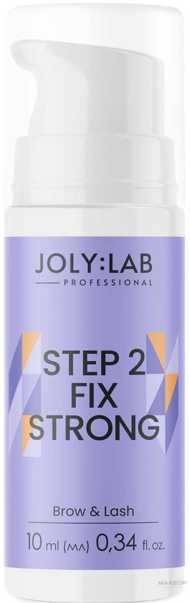 Средство для ламинирования бровей и ресниц - Joly:Lab Step 2 Fix Strong — фото 10ml