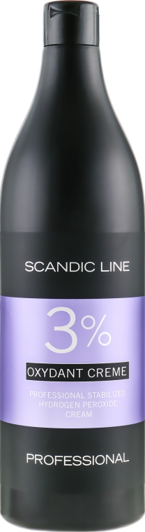 Окислювач для волосся - Profis Scandic Line Oxydant Creme 3% — фото N3