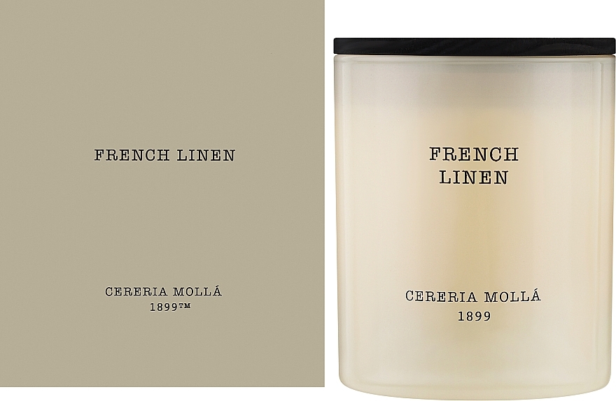 Cereria Molla French Linen - Ароматическая свеча — фото N2