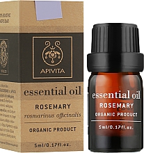 Ефірне масло - Apivita Aromatherapy Organic Rosemary Oil — фото N2
