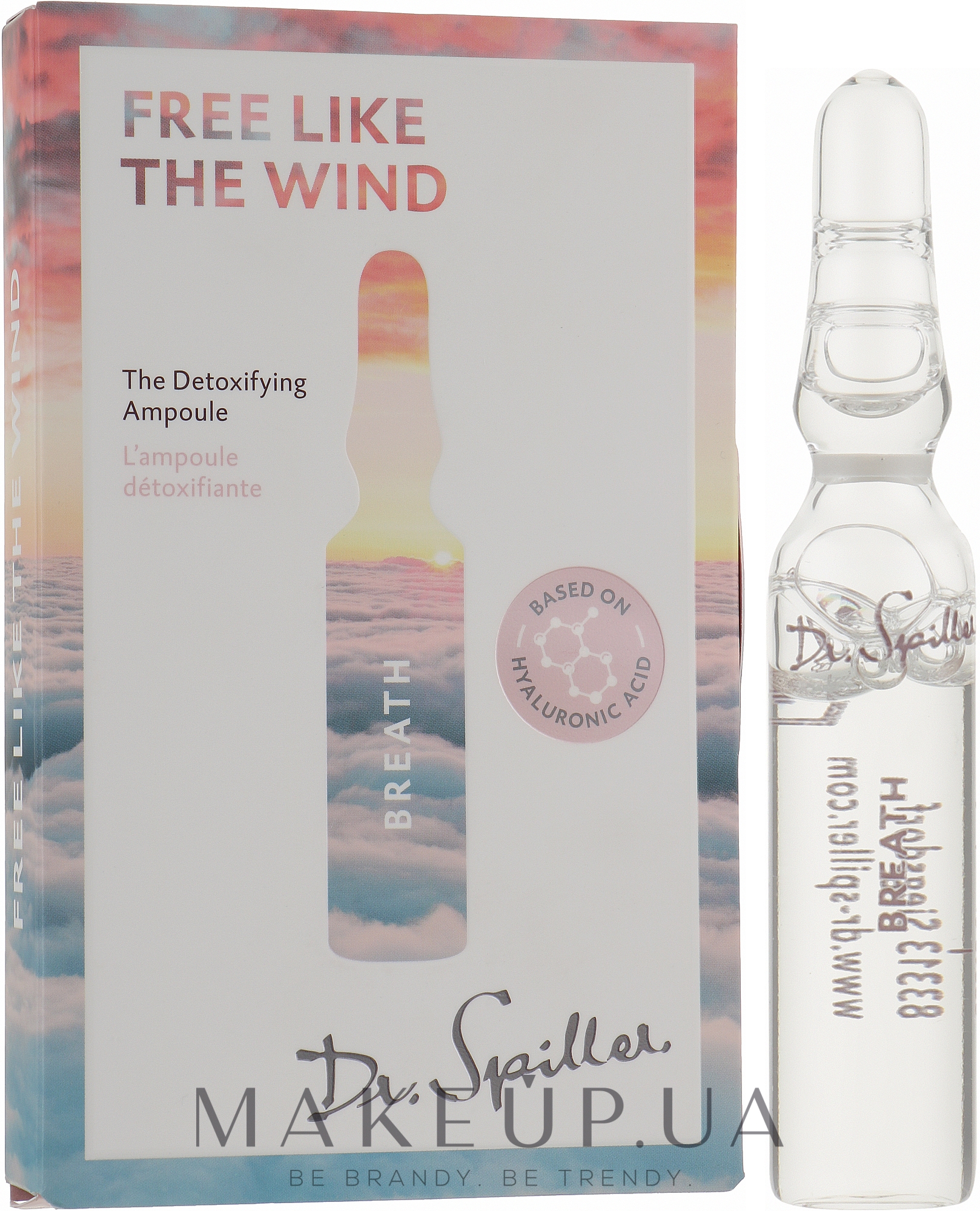 Ампульний концентрат з детокс-ефектом - Dr. Spiller Breath Free Like The Wind Detoxifying Ampoule — фото 2ml