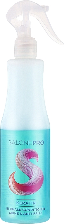 Двофазний кондиціонер для волосся - Unic Salon Pro Keratin Bi-Phase Conditioner Shine & Anti-Frizz — фото N1