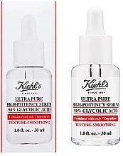 Отшелушивающая сыворотка для лица с гликолевой кислотой - Kiehl's Ultra Pure High-Potency 9.8% Glycolic Acid Serum — фото N2