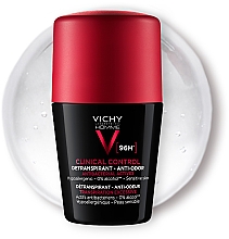 Шариковый антиперспирант для мужчин против чрезмерного потоотделения и запаха, 96 часов защиты - Vichy Homme Clinical Control Deperspirant 96h — фото N4