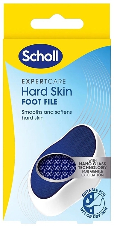 Ручная пилка для ног с нанотехнологией - Scholl Expert Care Hard Skin Foot File