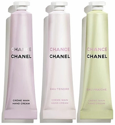 Chanel Chance Perfumed Hand Creams Set - Набір (h/cr/3x20ml) — фото N1