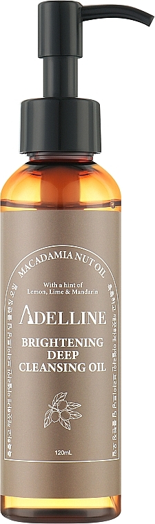 Гидрофильное очищающее масло для лица - Adelline Brightening Deep Cleansing Oil — фото N1