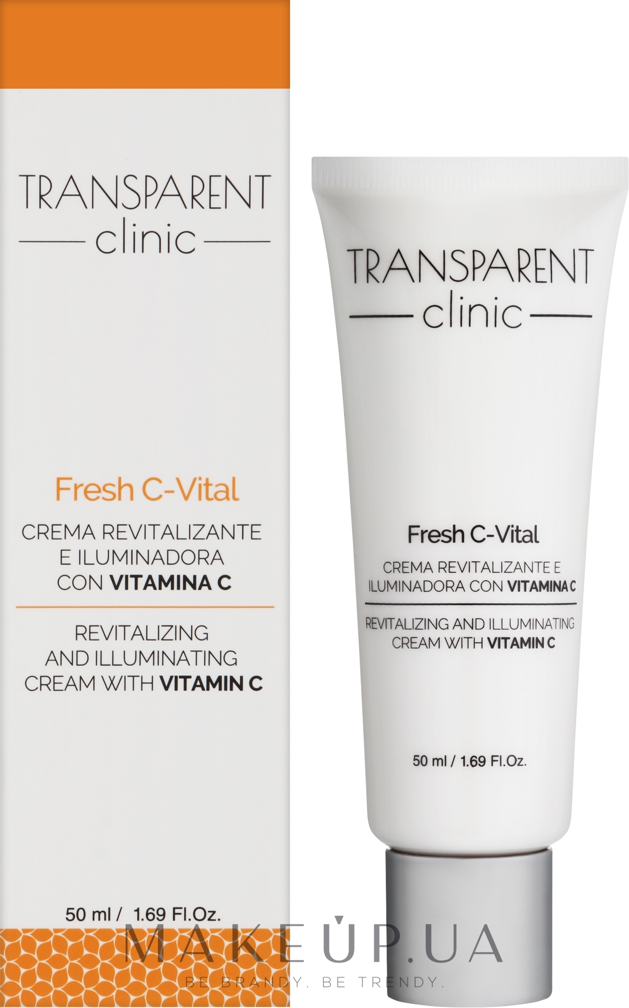 Крем для обличчя - Transparent Clinic Fresh C-Vital — фото 50ml