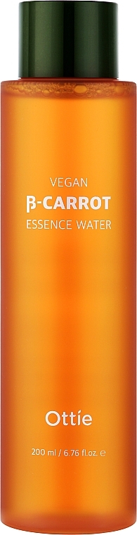 Тонер-есенція для обличчя на основі органічної моркви - Ottie Vegan Beta-Carrot — фото N1