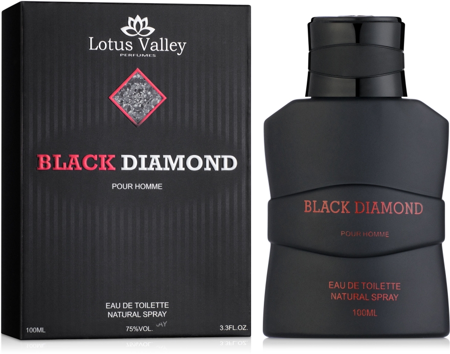 Lotus Valley Black Diamond - Туалетна вода — фото N2