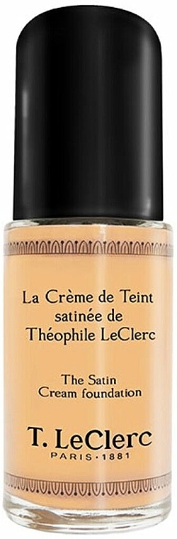 Жидкая основа для макияжа - T. LeClerc The Satin Cream Foundation — фото N1