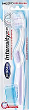 Зубная щетка "Intensity White", средней жесткости, фиолетовая - Piave Intensity White Medium Toothbrush — фото N1