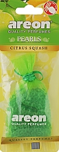 Парфумерія, косметика Ароматизатор повітря "Цитрус" - Areon Pearls Citrus Squash